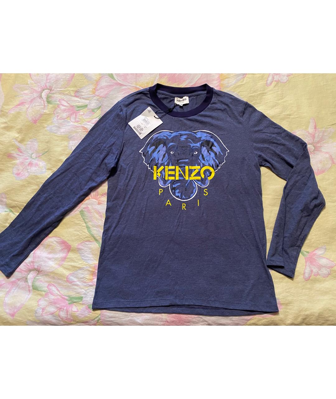 KENZO Серая хлопковая детская футболка, фото 2