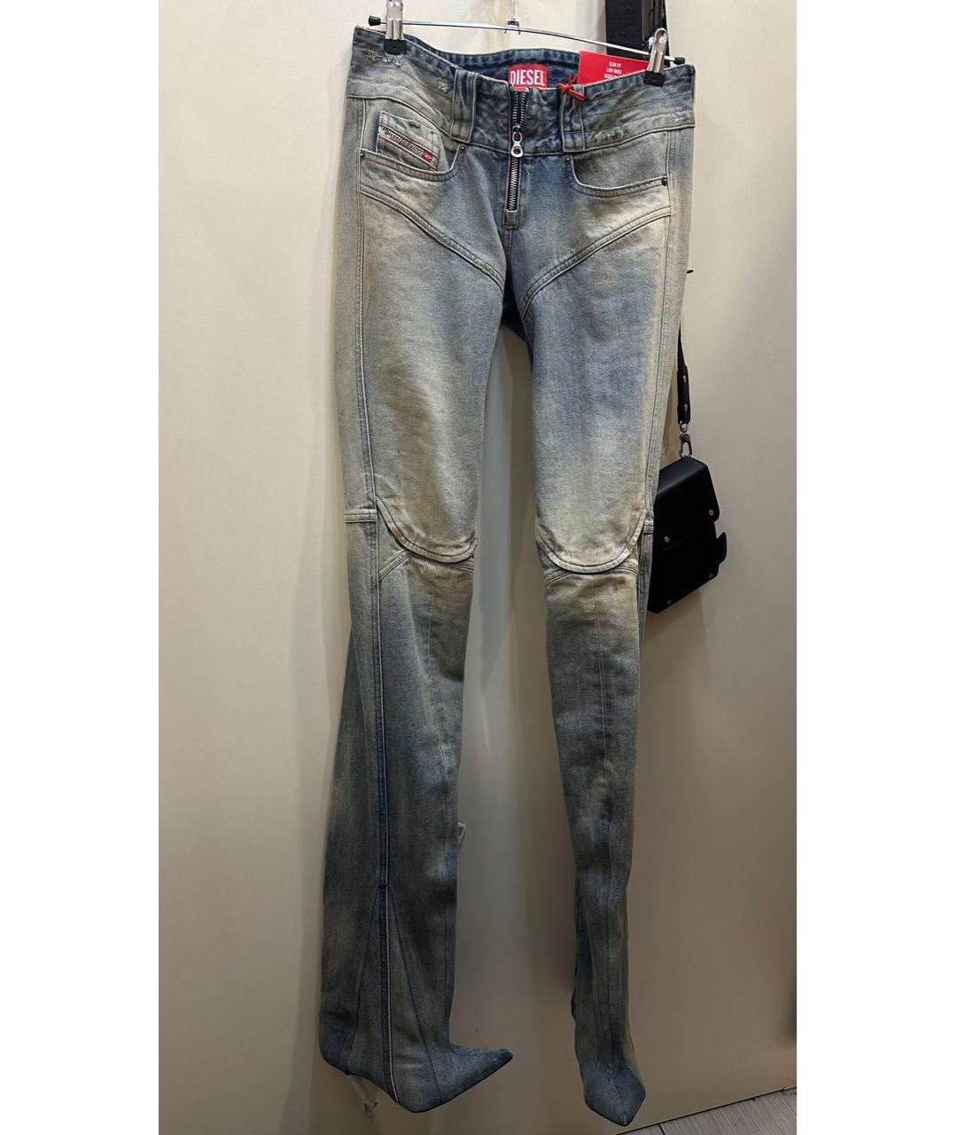 DIESEL Голубые ботфорты, фото 9