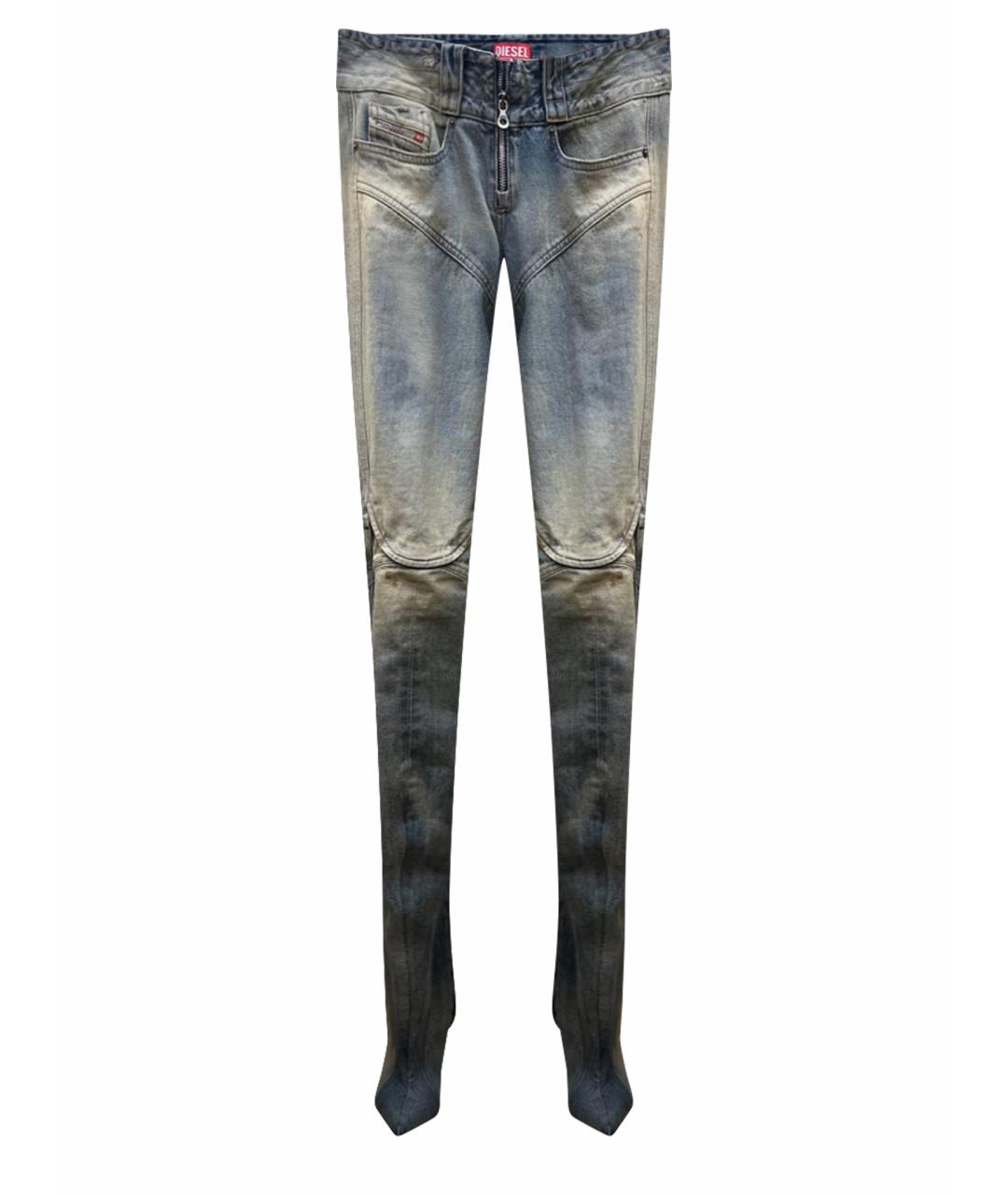 DIESEL Голубые ботфорты, фото 1