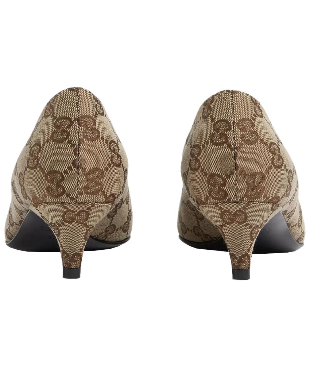 GUCCI Бежевые туфли, фото 5
