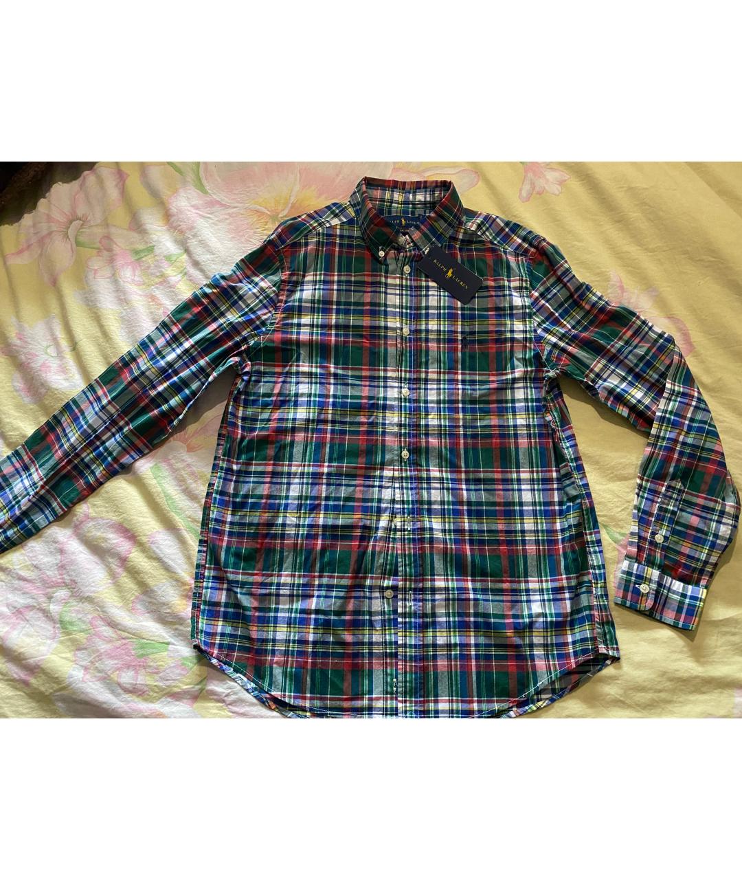 POLO RALPH LAUREN Хлопковая классическая рубашка, фото 6