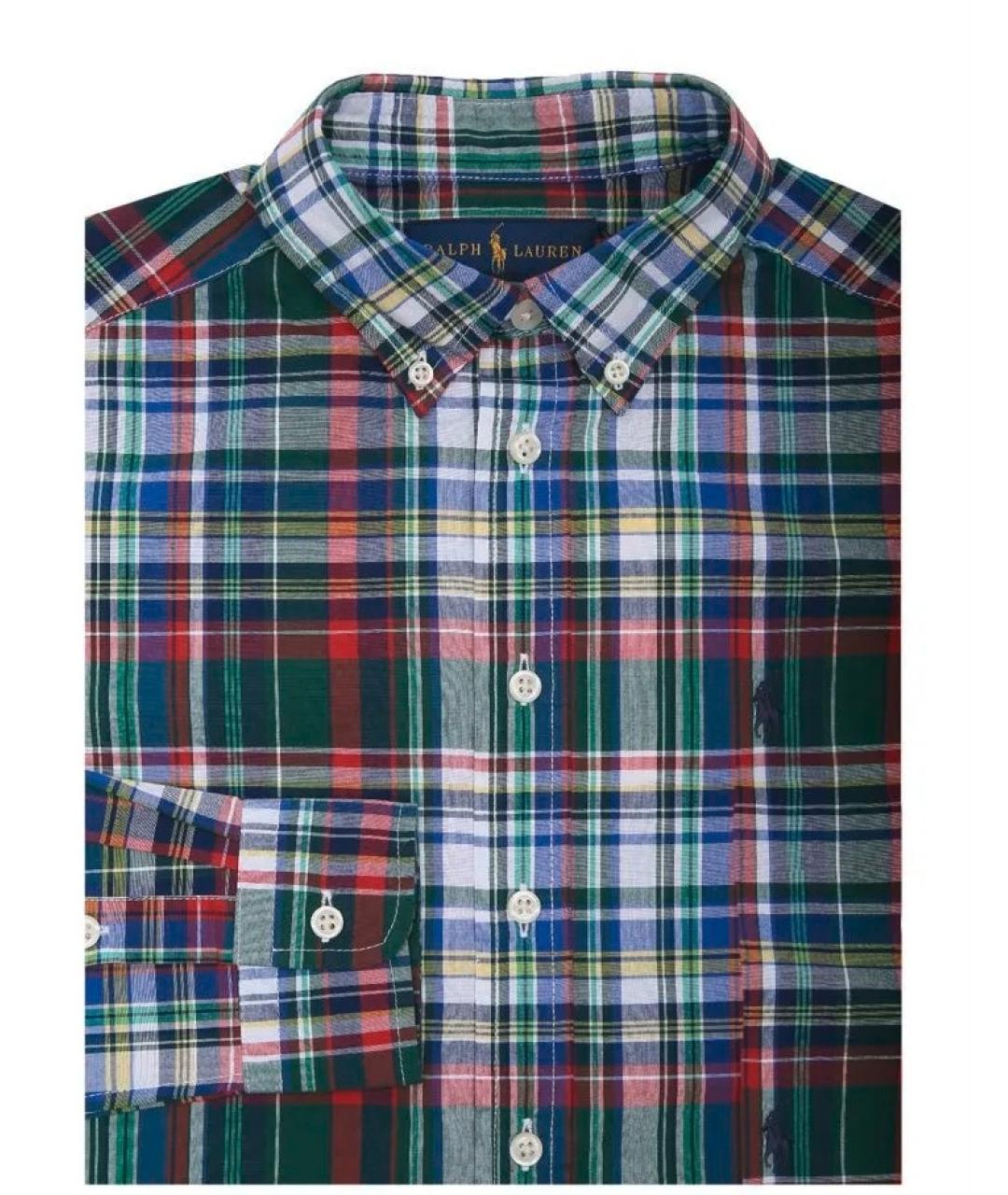 POLO RALPH LAUREN Хлопковая классическая рубашка, фото 4