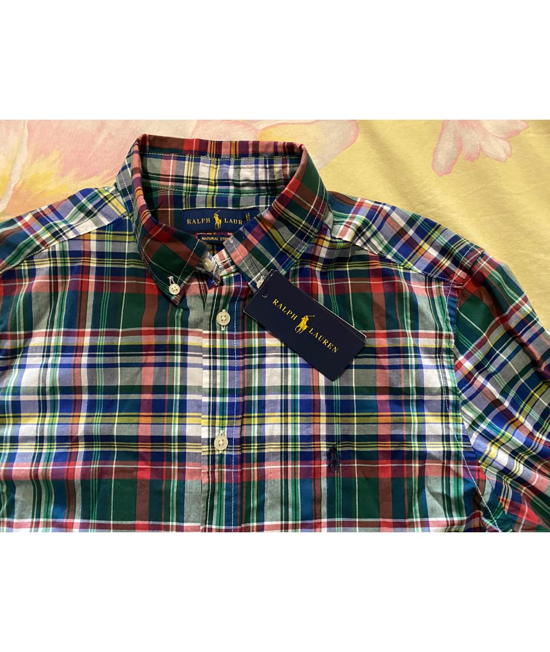 POLO RALPH LAUREN Хлопковая классическая рубашка, фото 3