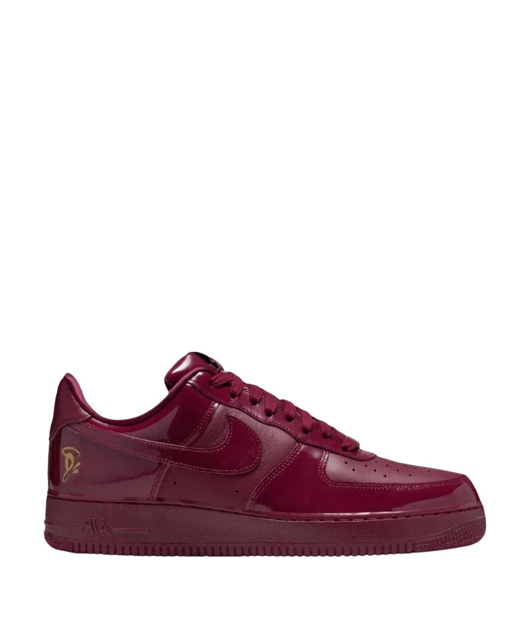 NIKE Красные кожаные кроссовки, фото 1