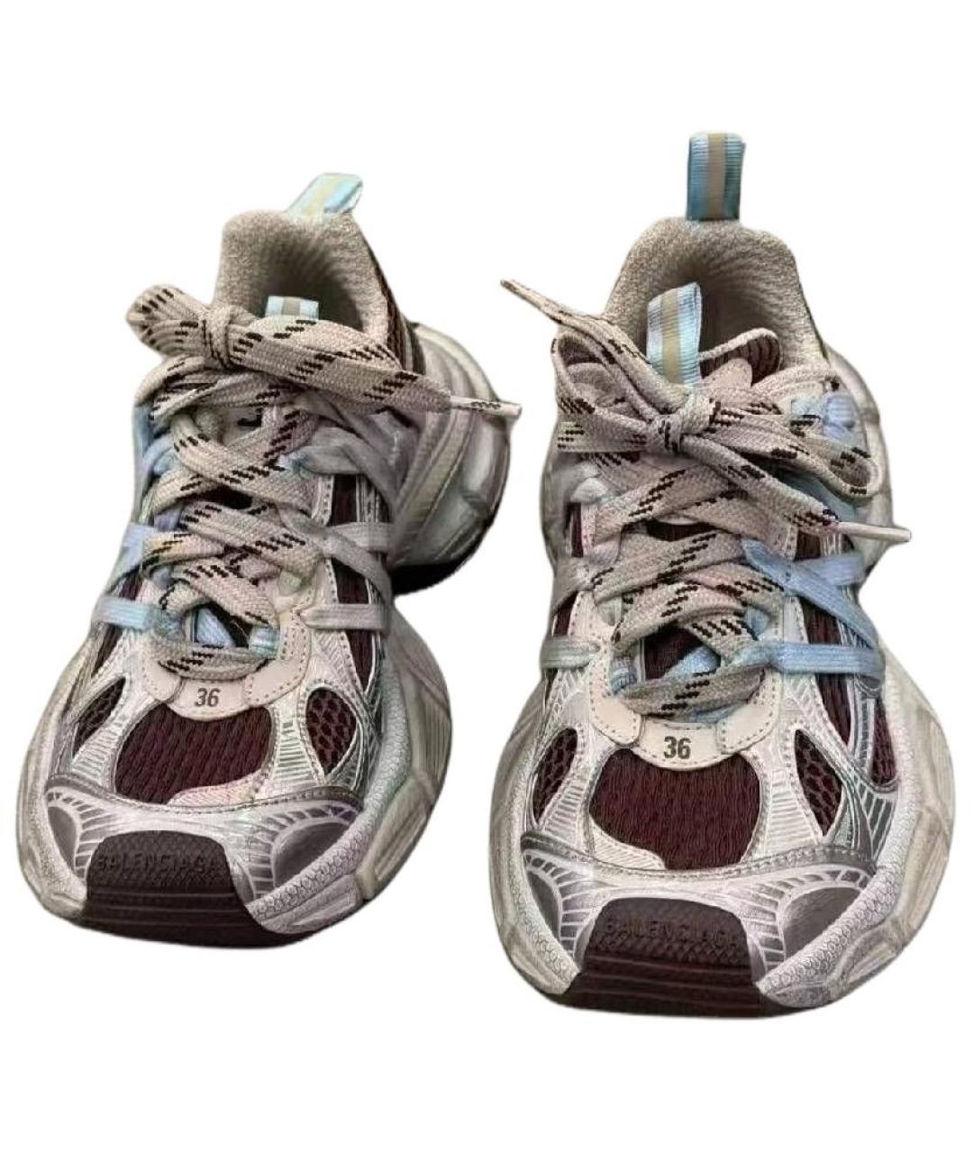 BALENCIAGA Коричневые кроссовки, фото 3