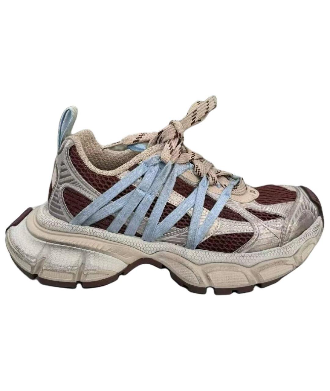 BALENCIAGA Коричневые кроссовки, фото 1