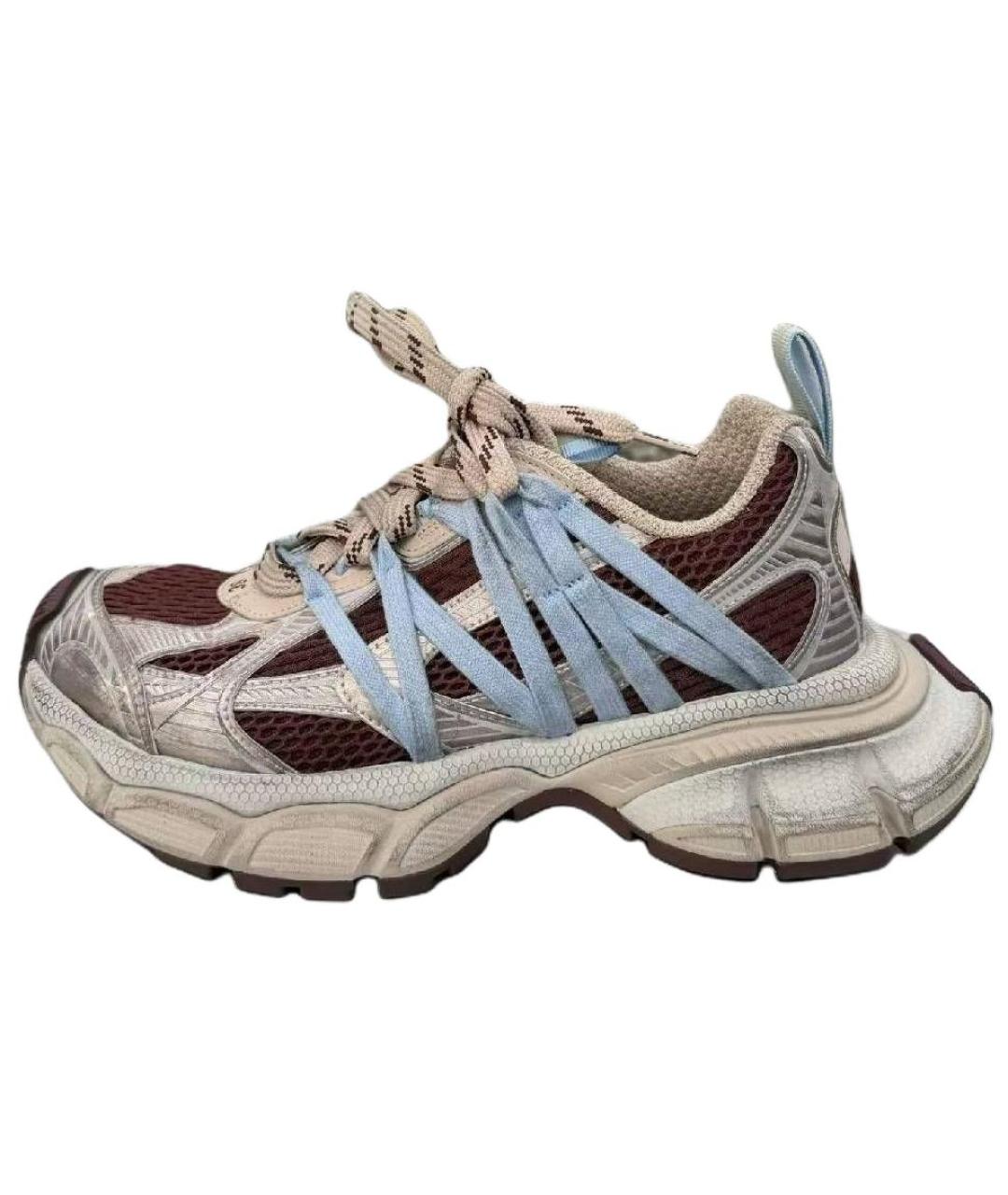 BALENCIAGA Коричневые кроссовки, фото 2