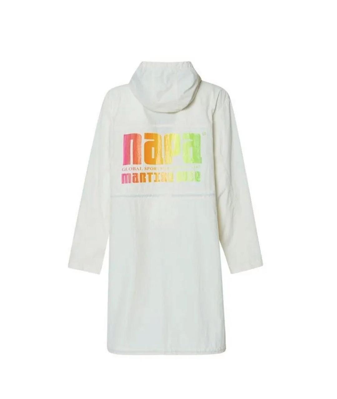 NAPAPIJRI Белый полиамидовый тренч / плащ, фото 1