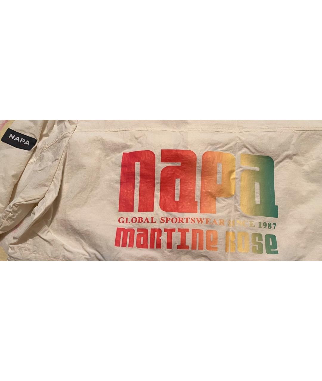 NAPAPIJRI Белый полиамидовый тренч / плащ, фото 2