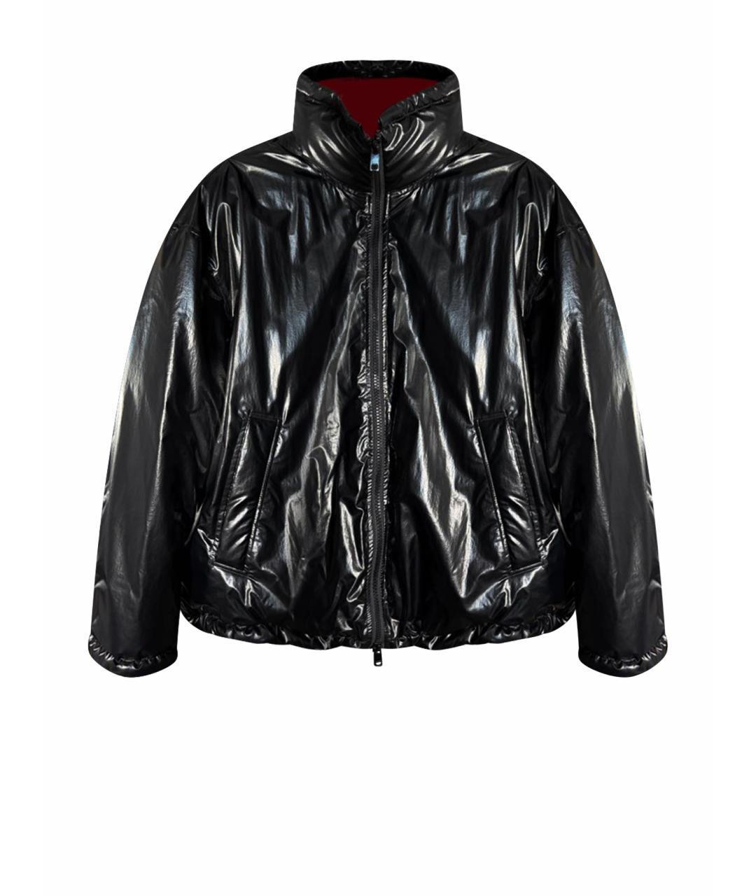 DIESEL Черная полиэстеровая куртка, фото 1