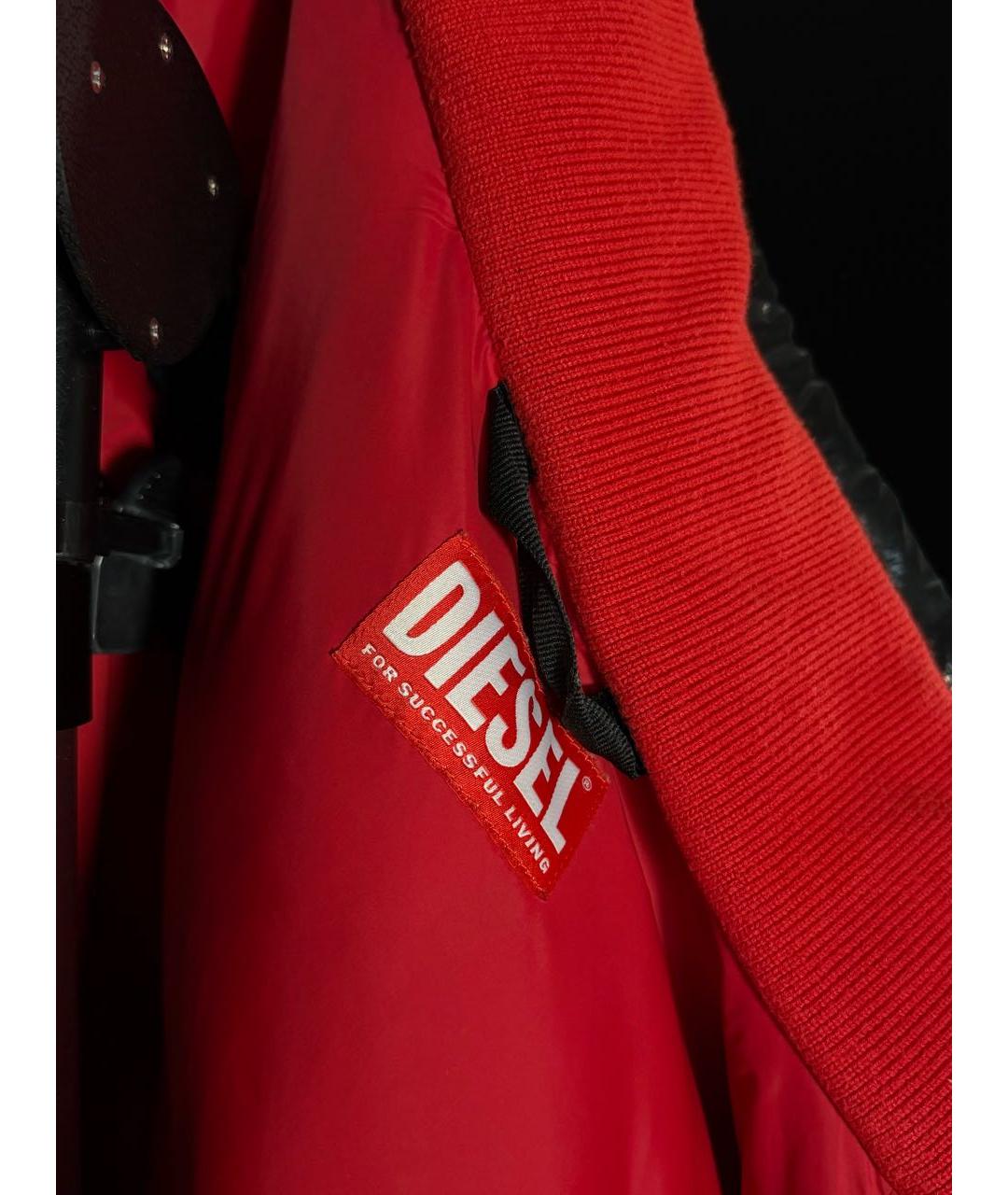 DIESEL Черная полиэстеровая куртка, фото 3