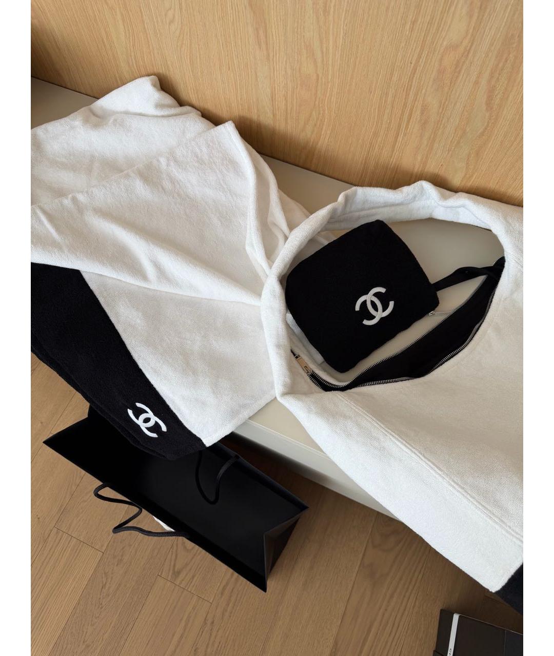 CHANEL Белая пляжная сумка, фото 7