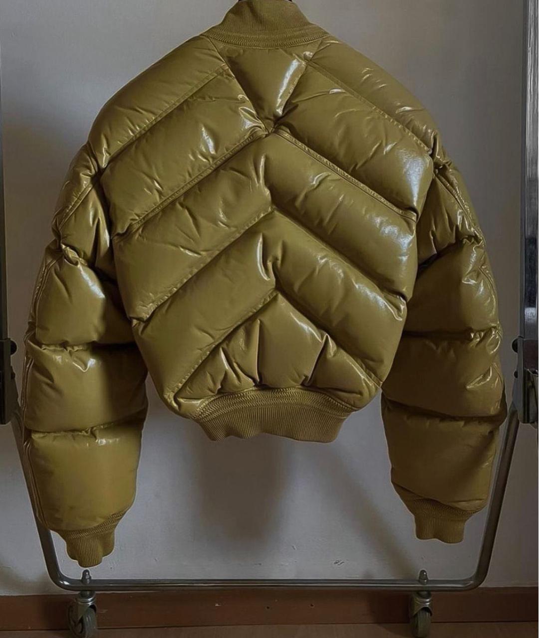 BOTTEGA VENETA Бежевая кожаная куртка, фото 2