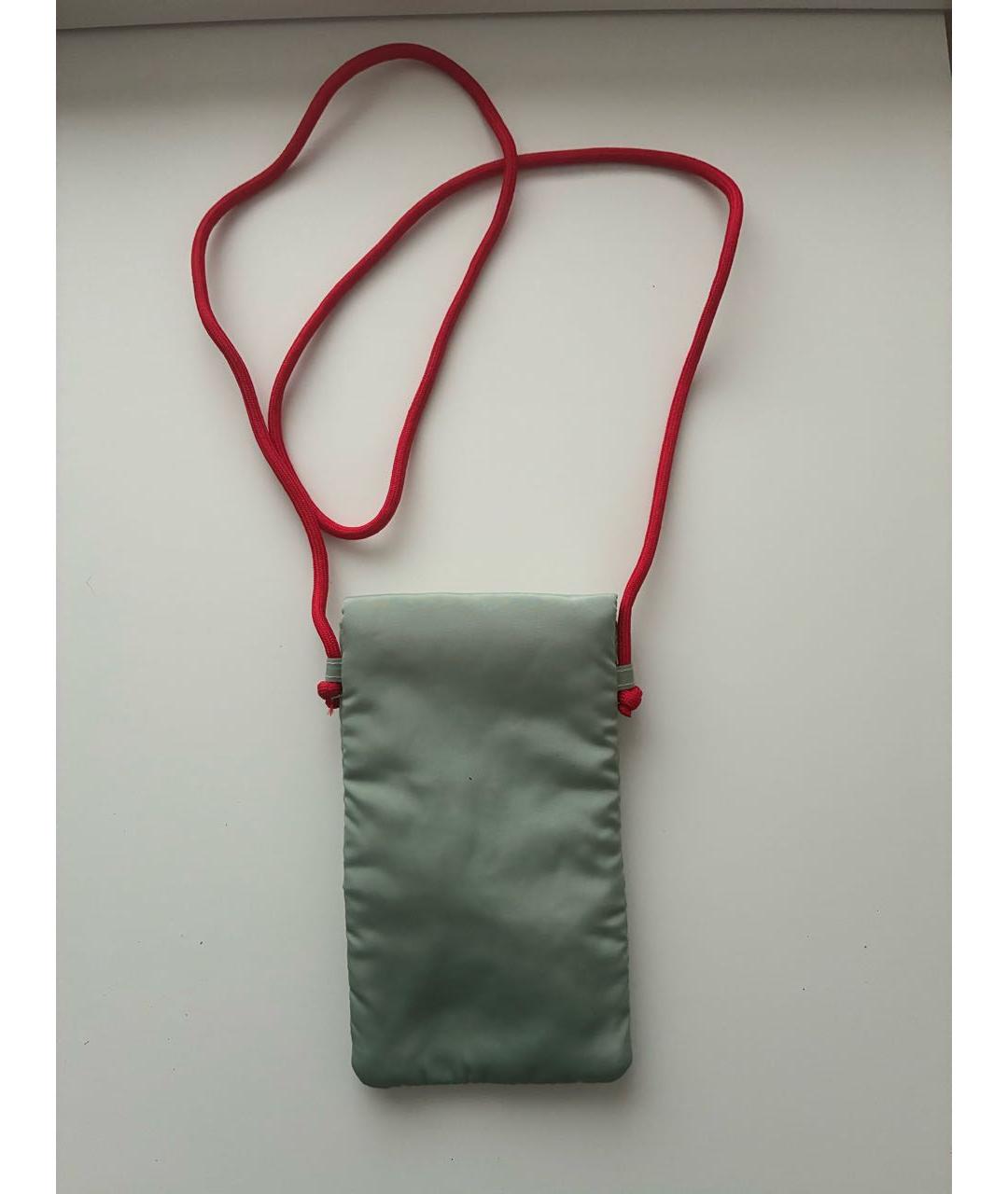 MAX&CO Зеленая синтетическая сумка через плечо, фото 3