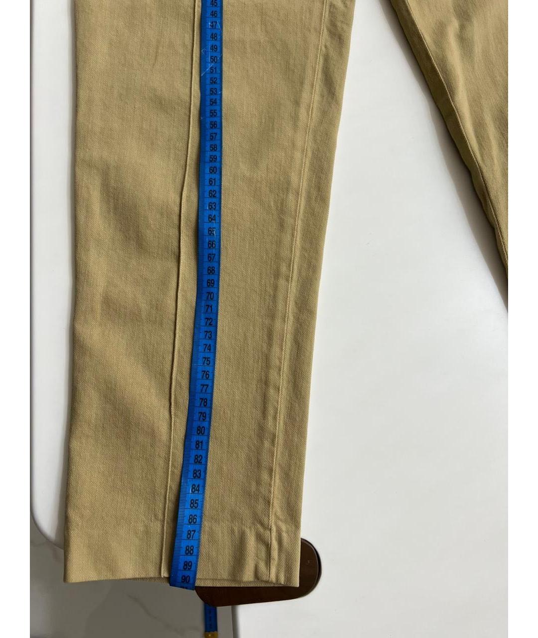 LORO PIANA Хлопковые прямые брюки, фото 5