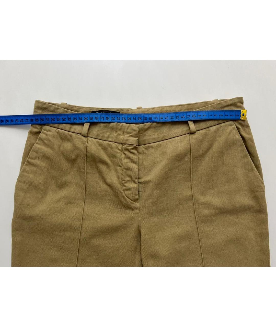 LORO PIANA Хлопковые прямые брюки, фото 7