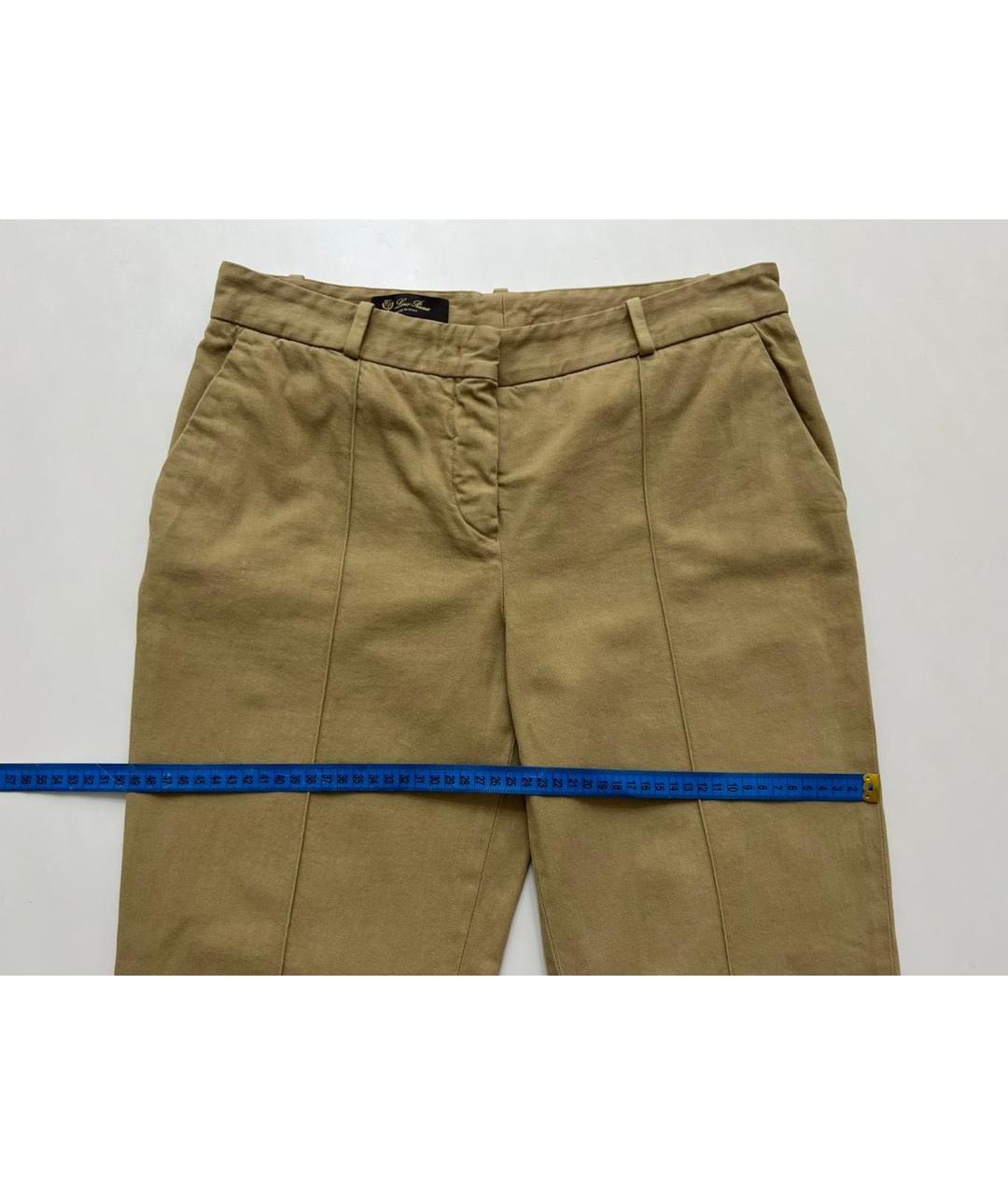 LORO PIANA Хлопковые прямые брюки, фото 6