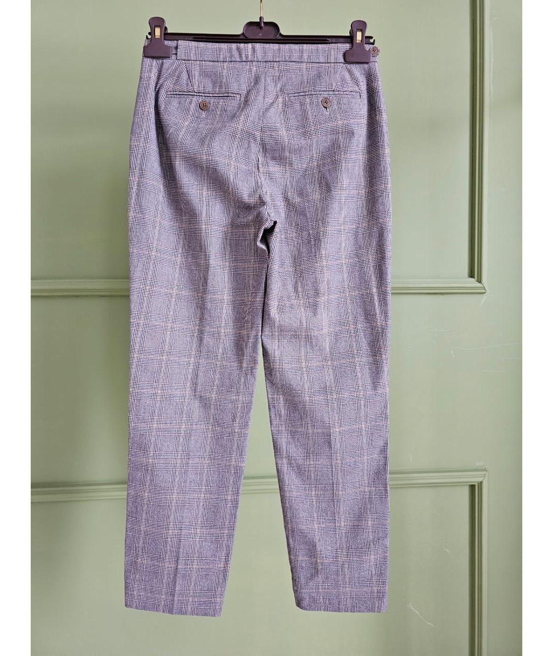 LORO PIANA Хлопковые прямые брюки, фото 2