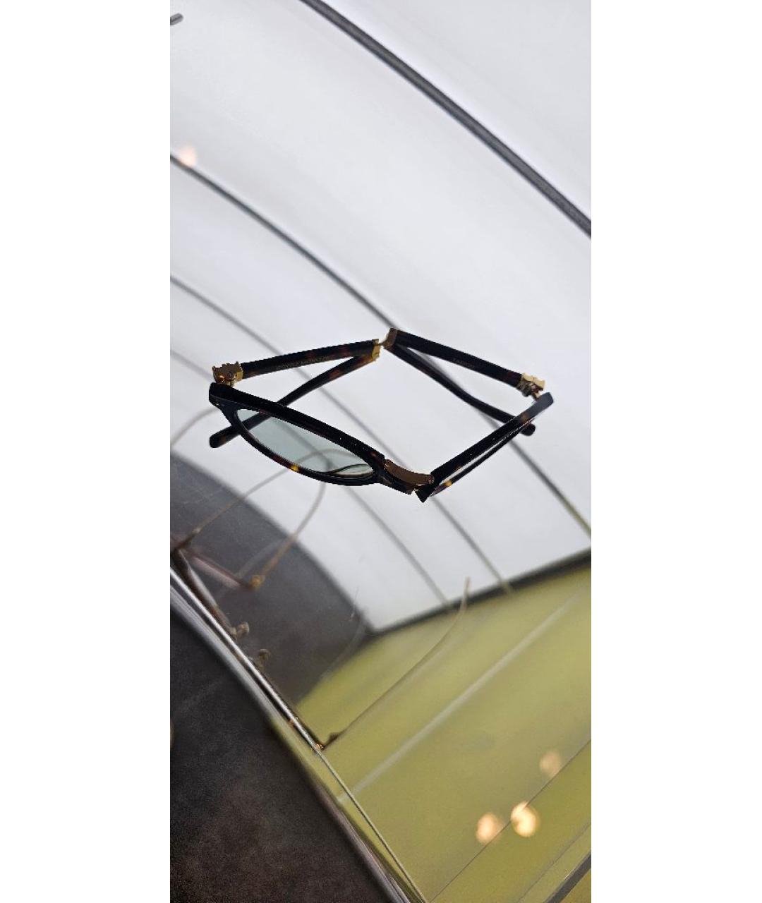 GENTLE MONSTER Коричневые пластиковые солнцезащитные очки, фото 5