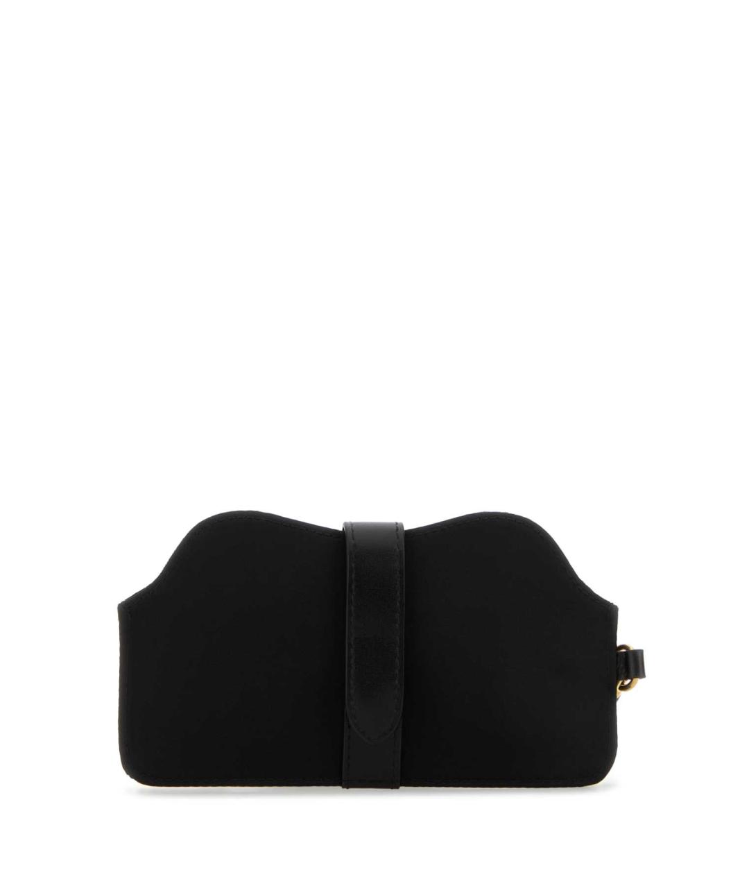 ANYA HINDMARCH Черная синтетическая сумка с короткими ручками, фото 2