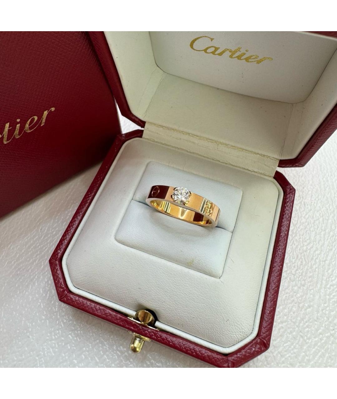 CARTIER Золотое кольцо из розового золота, фото 2