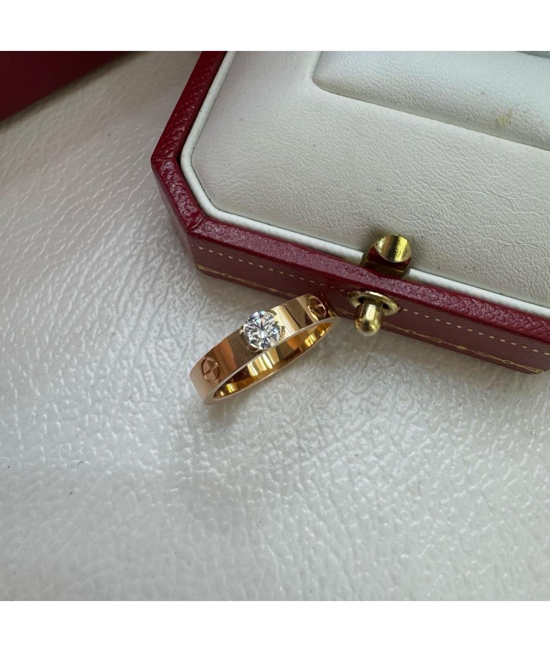 CARTIER Золотое кольцо из розового золота, фото 3