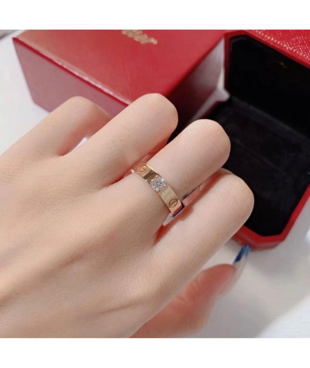 CARTIER Золотое кольцо из розового золота, фото 4