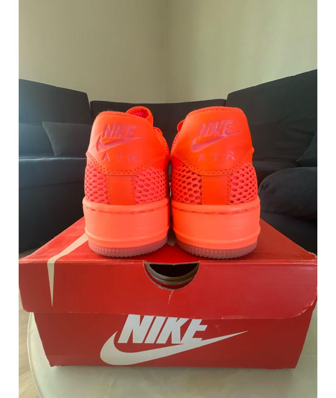 NIKE Фуксия текстильные кроссовки, фото 4