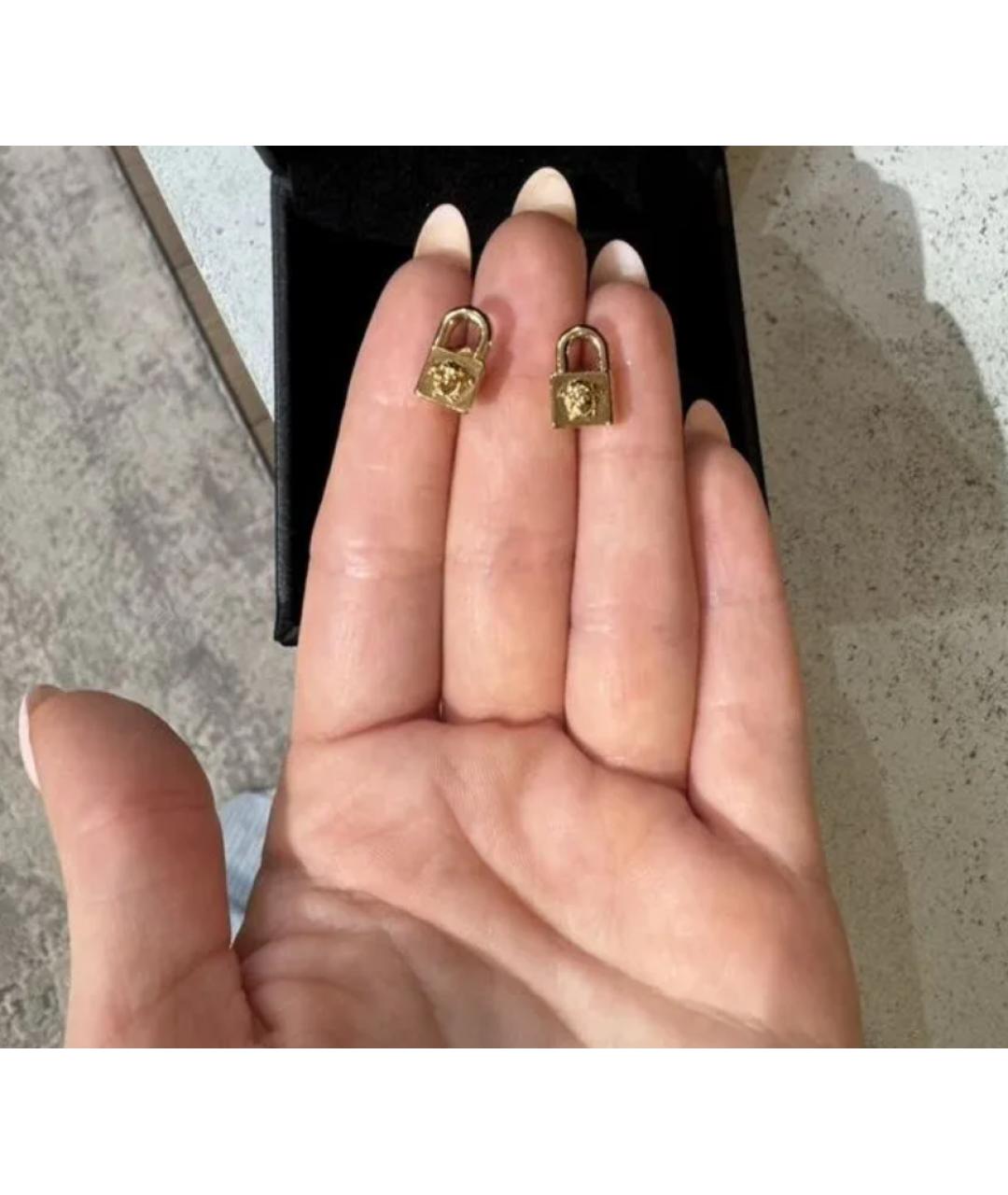 VERSACE Золотые серьги, фото 3