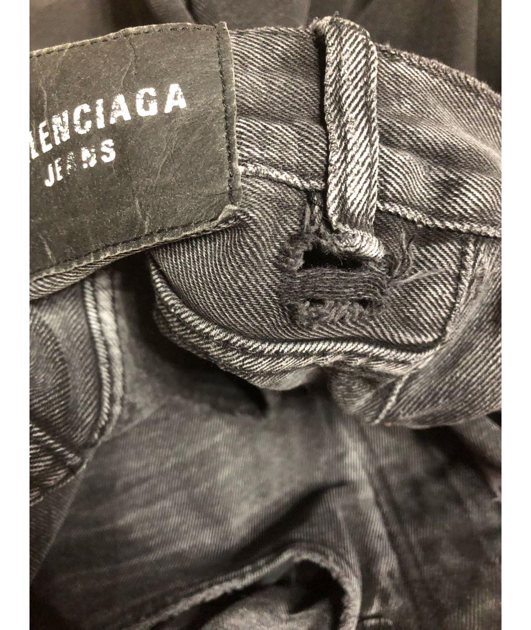 BALENCIAGA Черные хлопковые шорты, фото 6