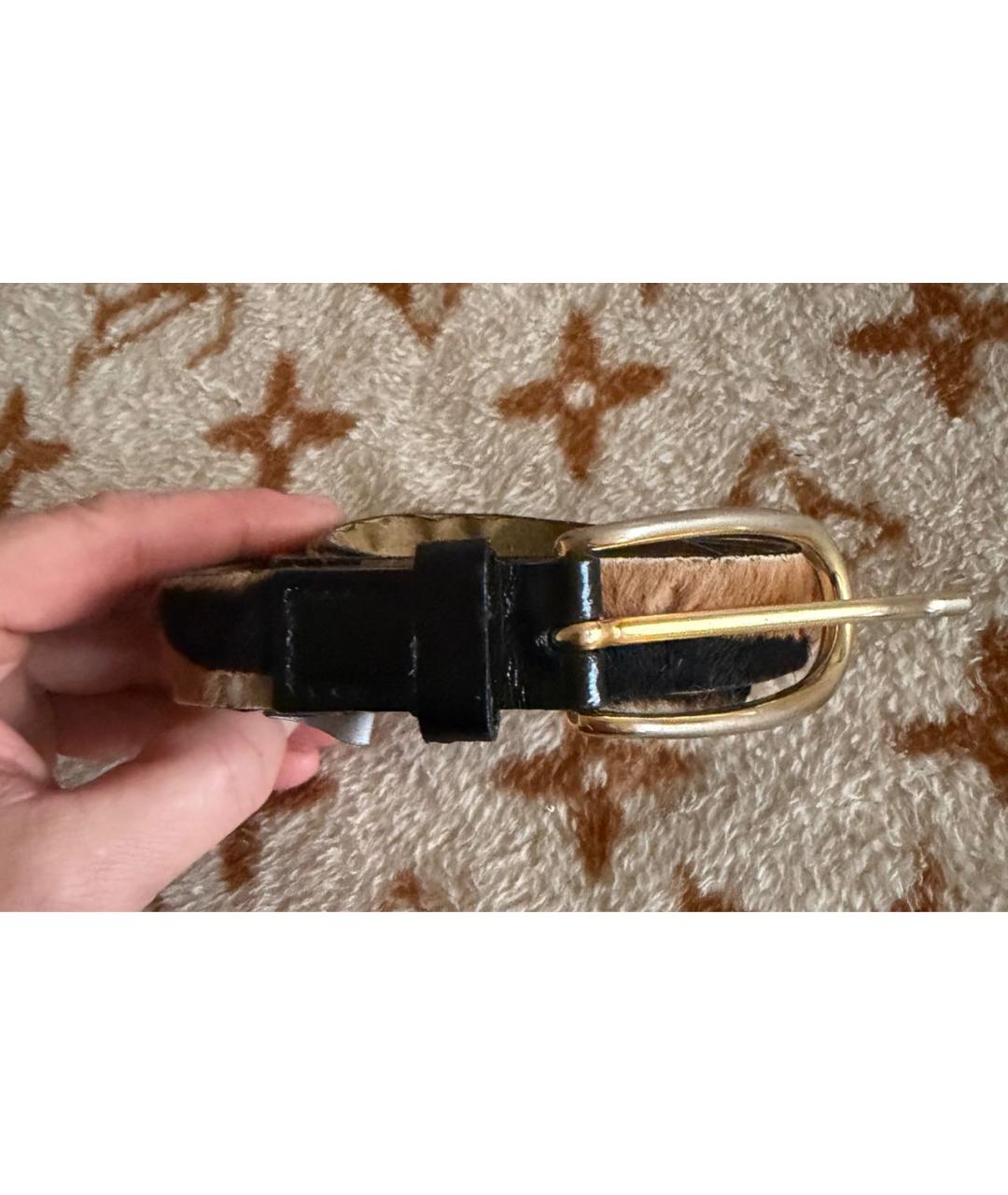 DOLCE&GABBANA Коричневый ремень, фото 8