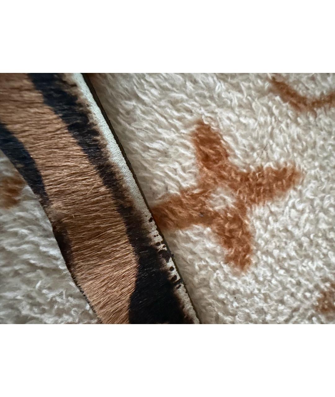 DOLCE&GABBANA Коричневый ремень, фото 6