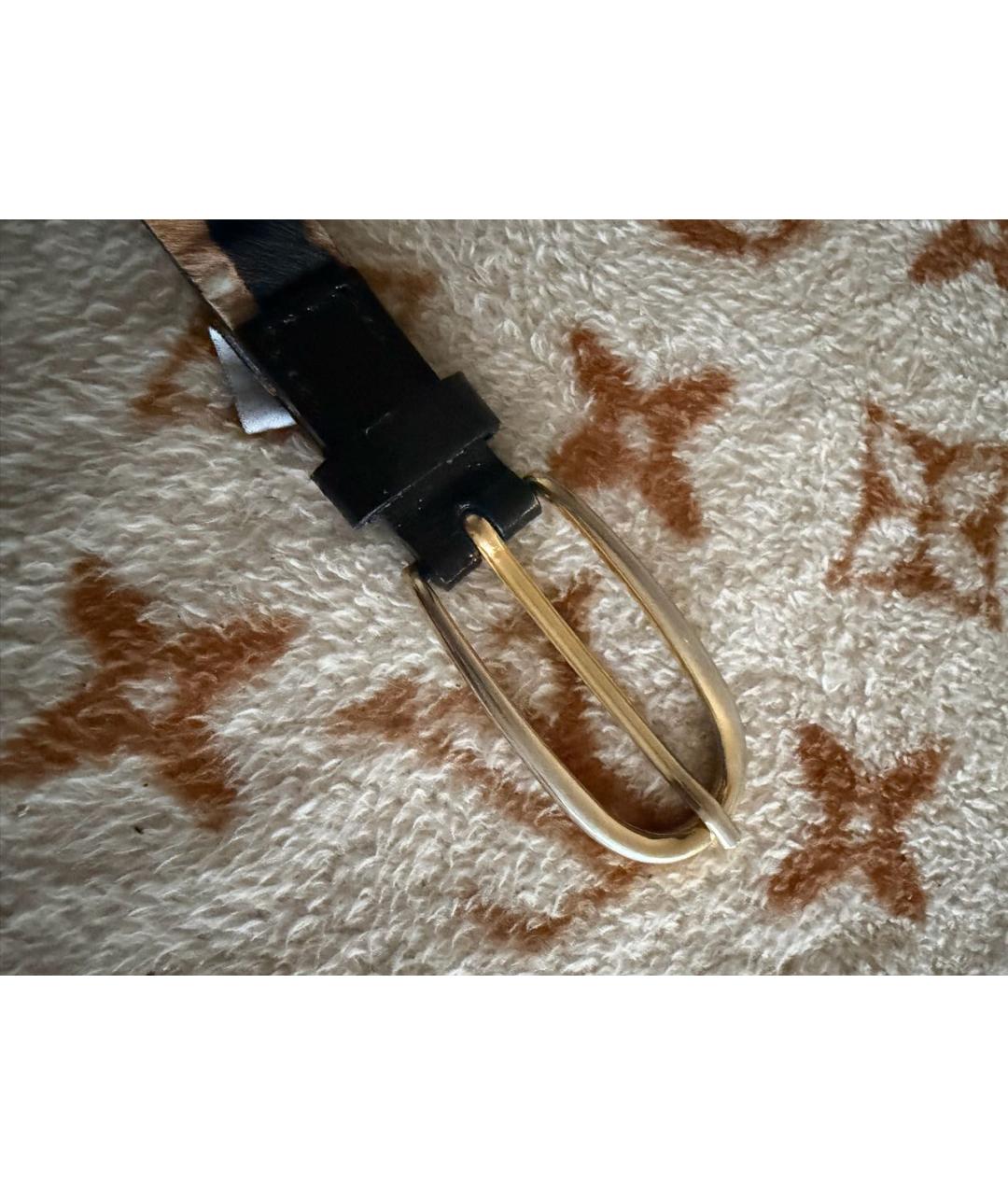 DOLCE&GABBANA Коричневый ремень, фото 2