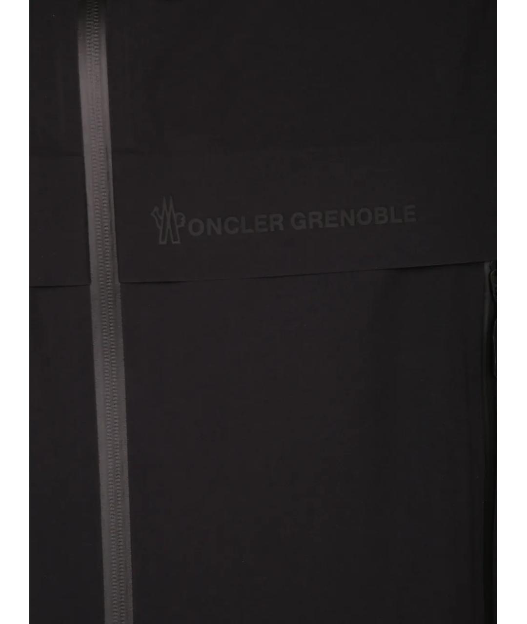 MONCLER GRENOBLE Черная полиамидовая куртка, фото 2