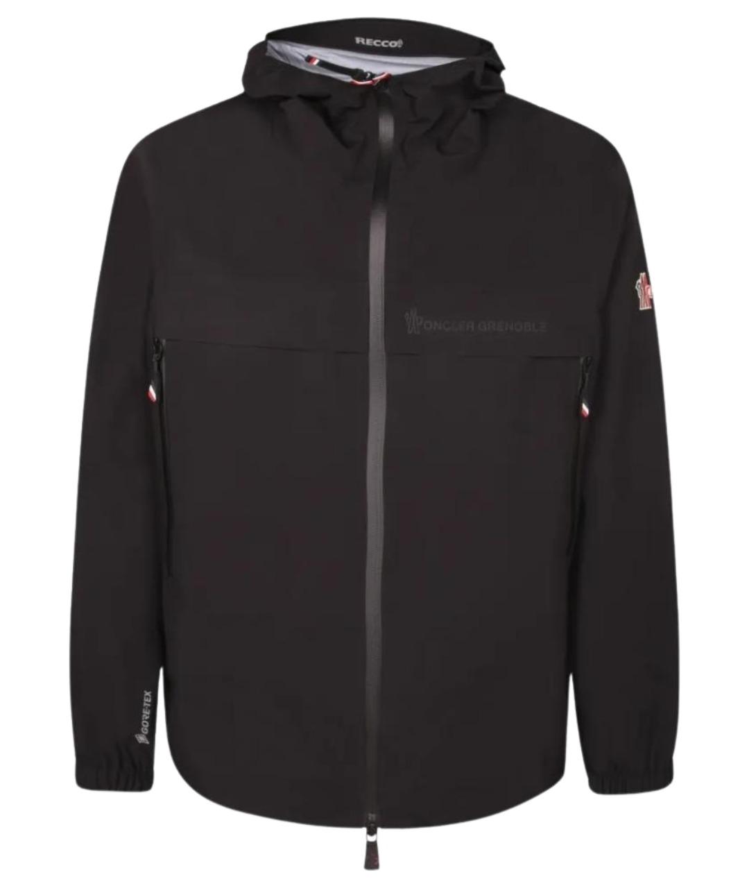 MONCLER GRENOBLE Черная полиамидовая куртка, фото 3