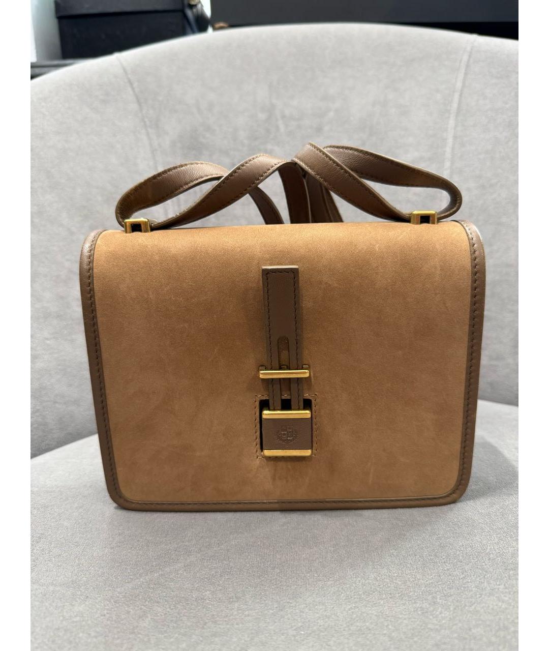 LORO PIANA Замшевая сумка на плечо, фото 5