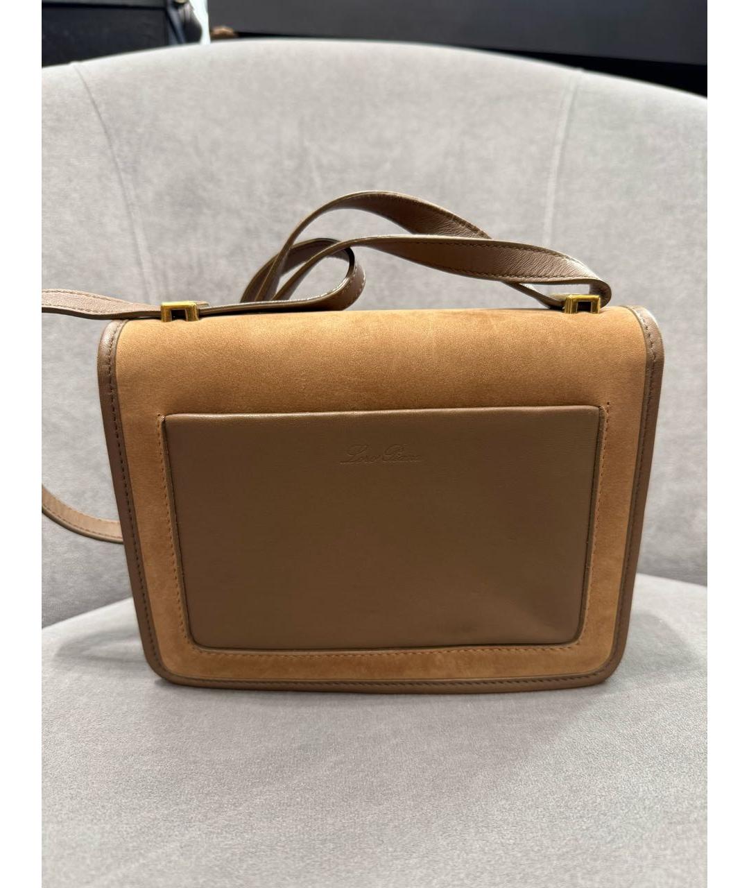 LORO PIANA Замшевая сумка на плечо, фото 2