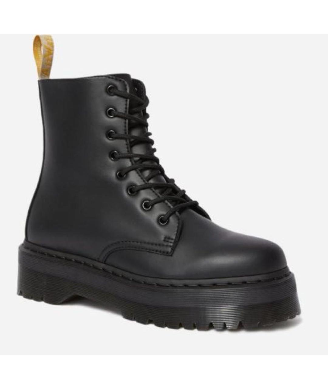 DR. MARTENS Черные кожаные высокие ботинки, фото 9