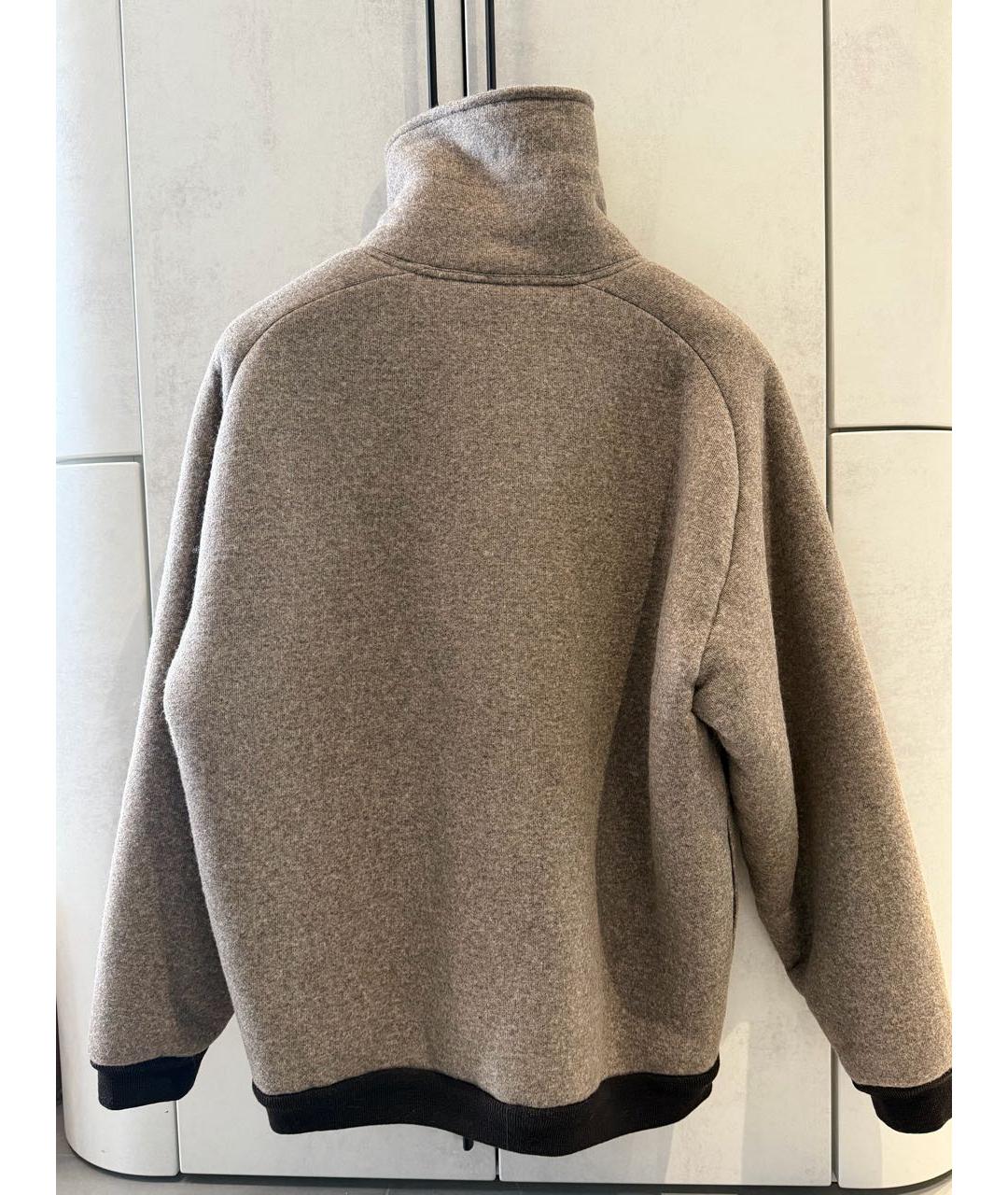 MIU MIU Бежевая шерстяная куртка, фото 2