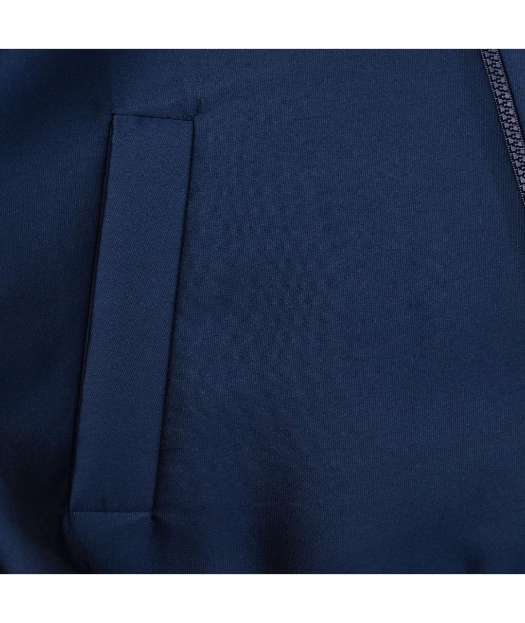 P.A.R.O.S.H. Темно-синяя шелковая куртка, фото 6