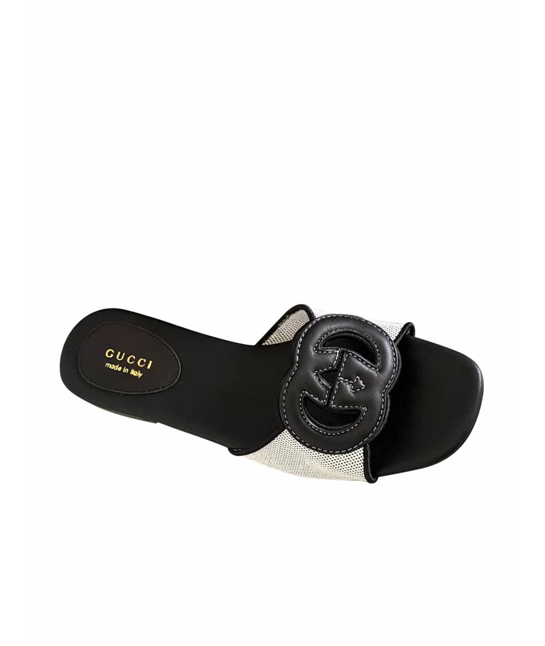 GUCCI Черные сандалии, фото 1