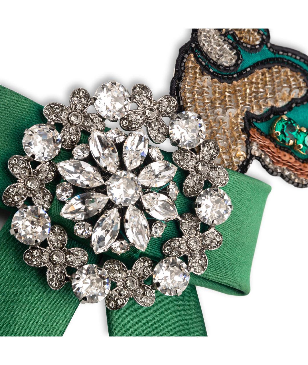 DOLCE&GABBANA Зеленая заколка, фото 3