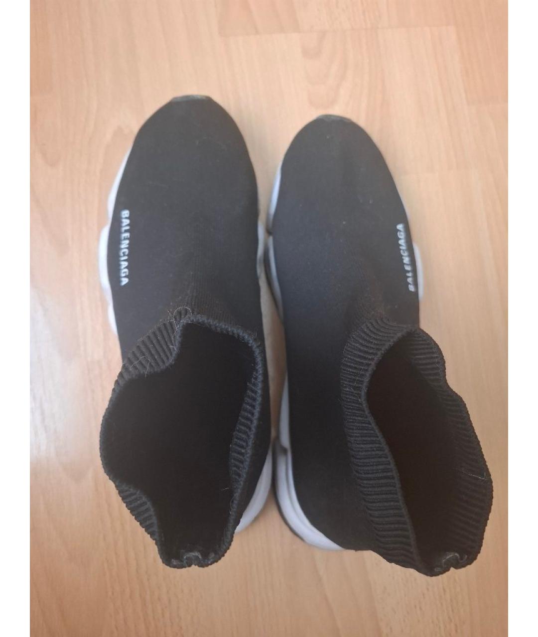 BALENCIAGA Черные кроссовки, фото 3