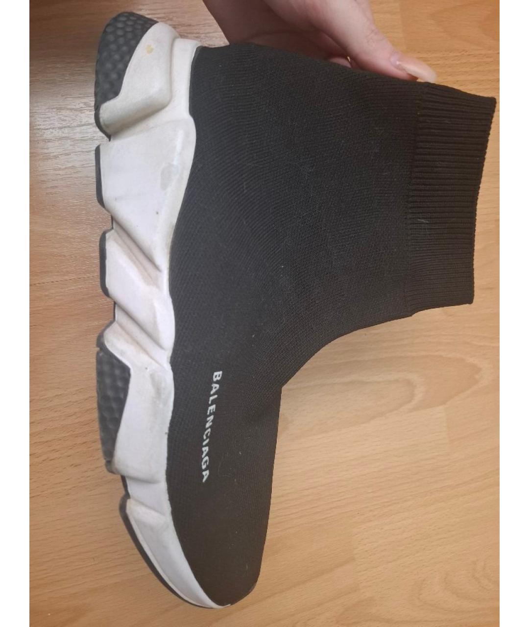 BALENCIAGA Черные кроссовки, фото 6