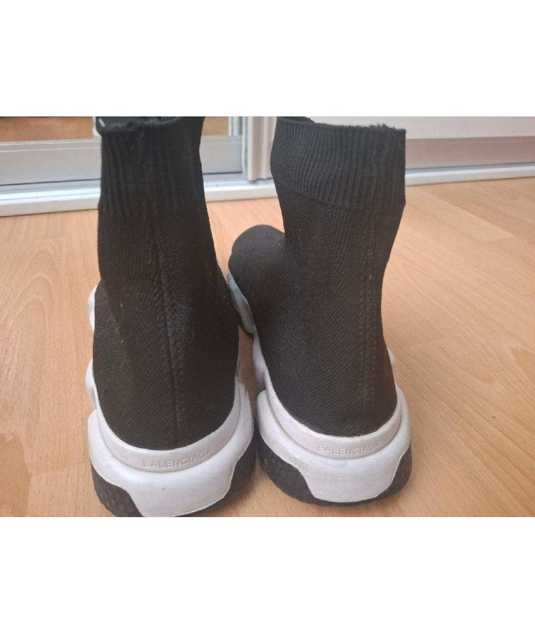 BALENCIAGA Черные кроссовки, фото 4