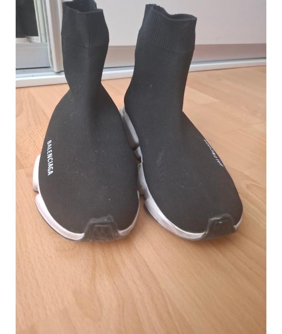 BALENCIAGA Черные кроссовки, фото 2