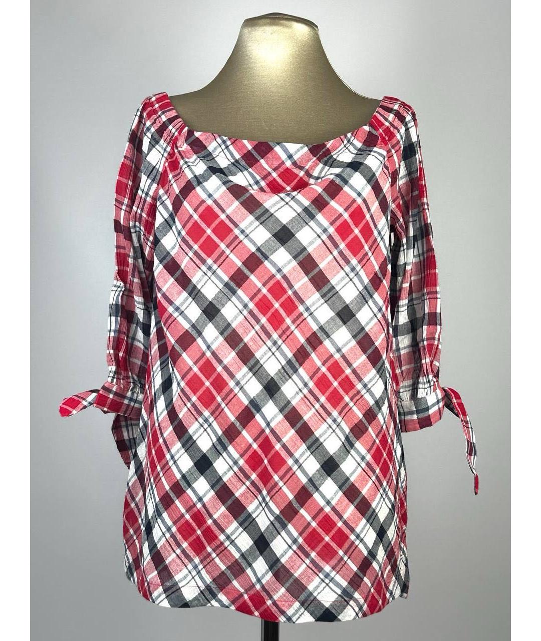 RALPH LAUREN Красная хлопковая рубашка, фото 9