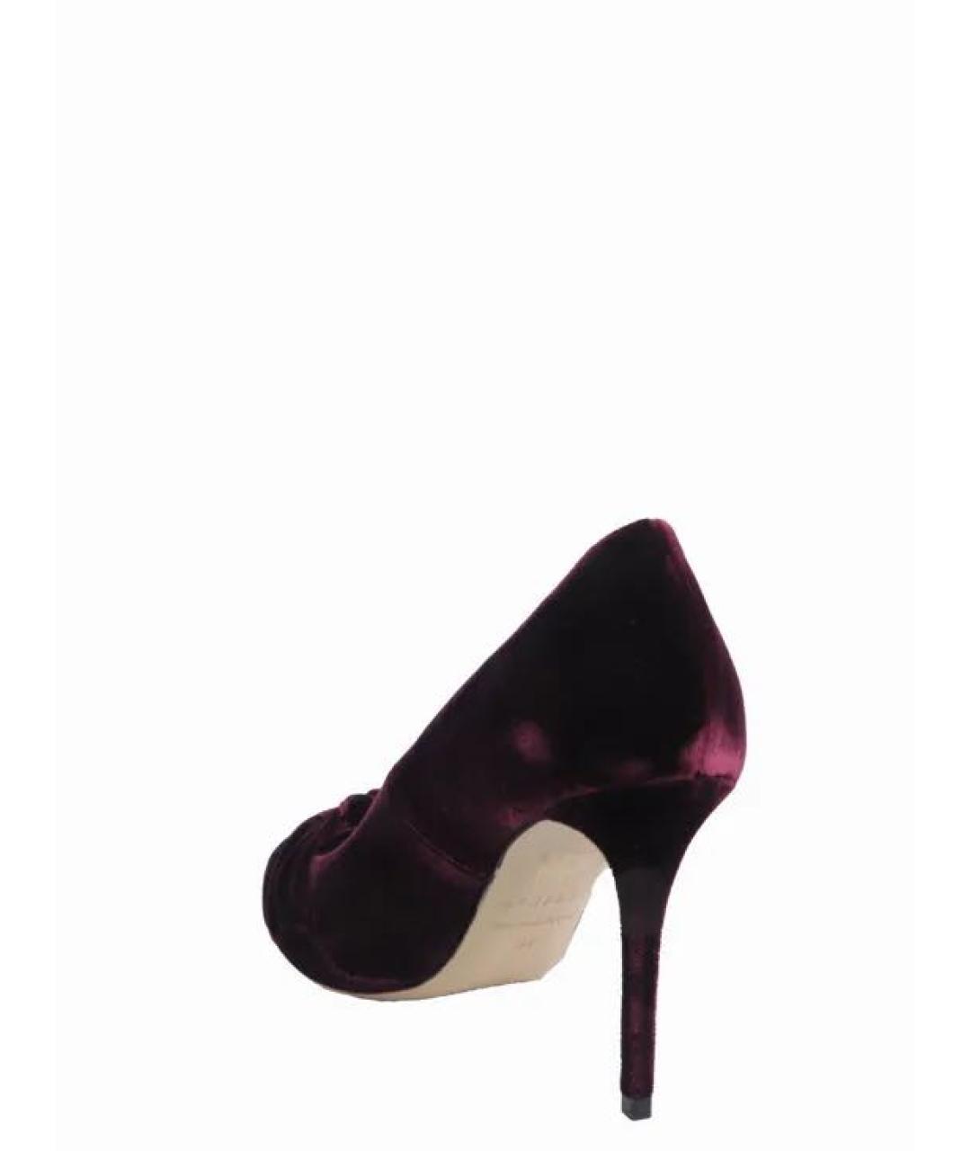 LE SILLA Бордовые туфли, фото 2