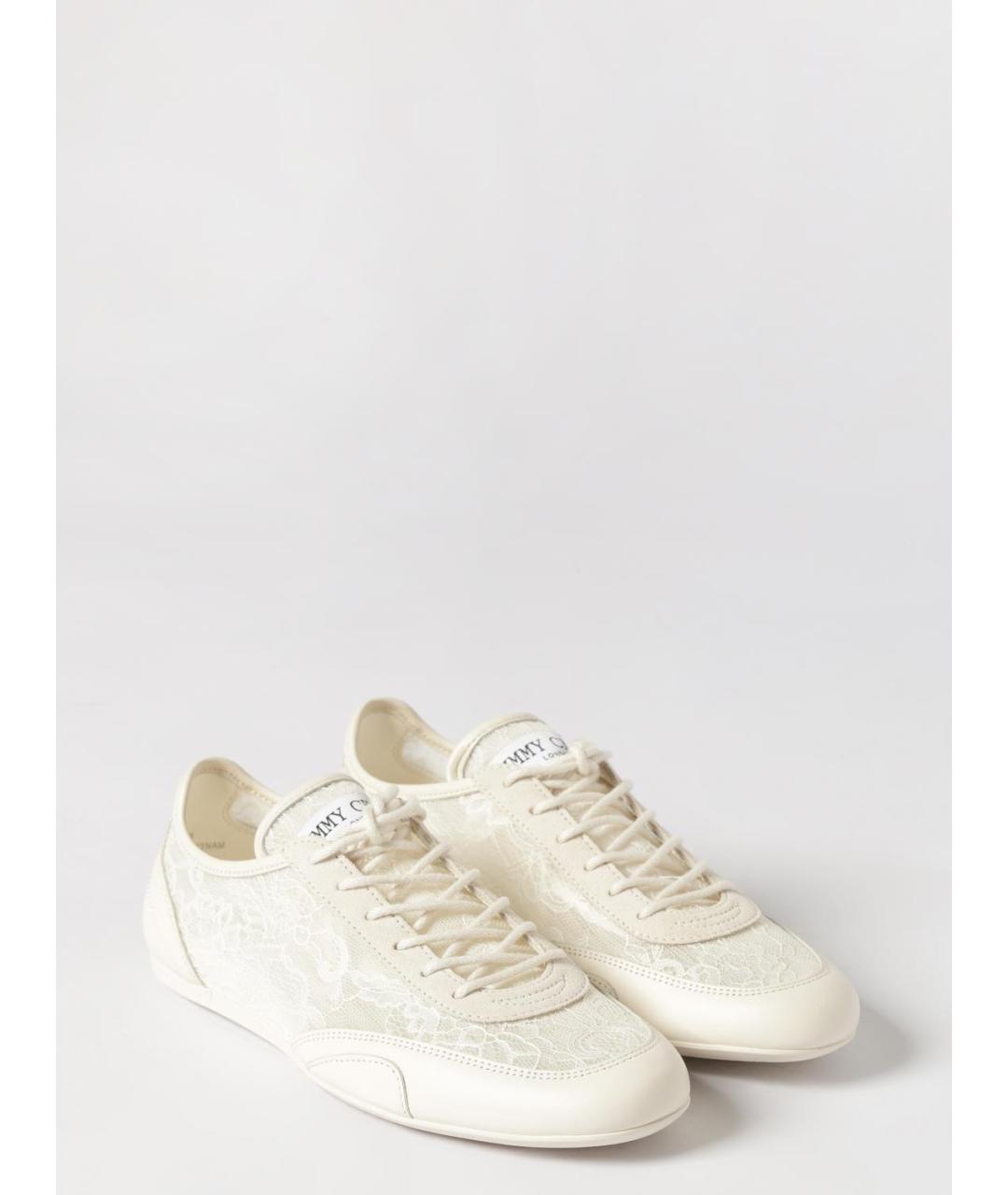 JIMMY CHOO Бежевые кроссовки, фото 2