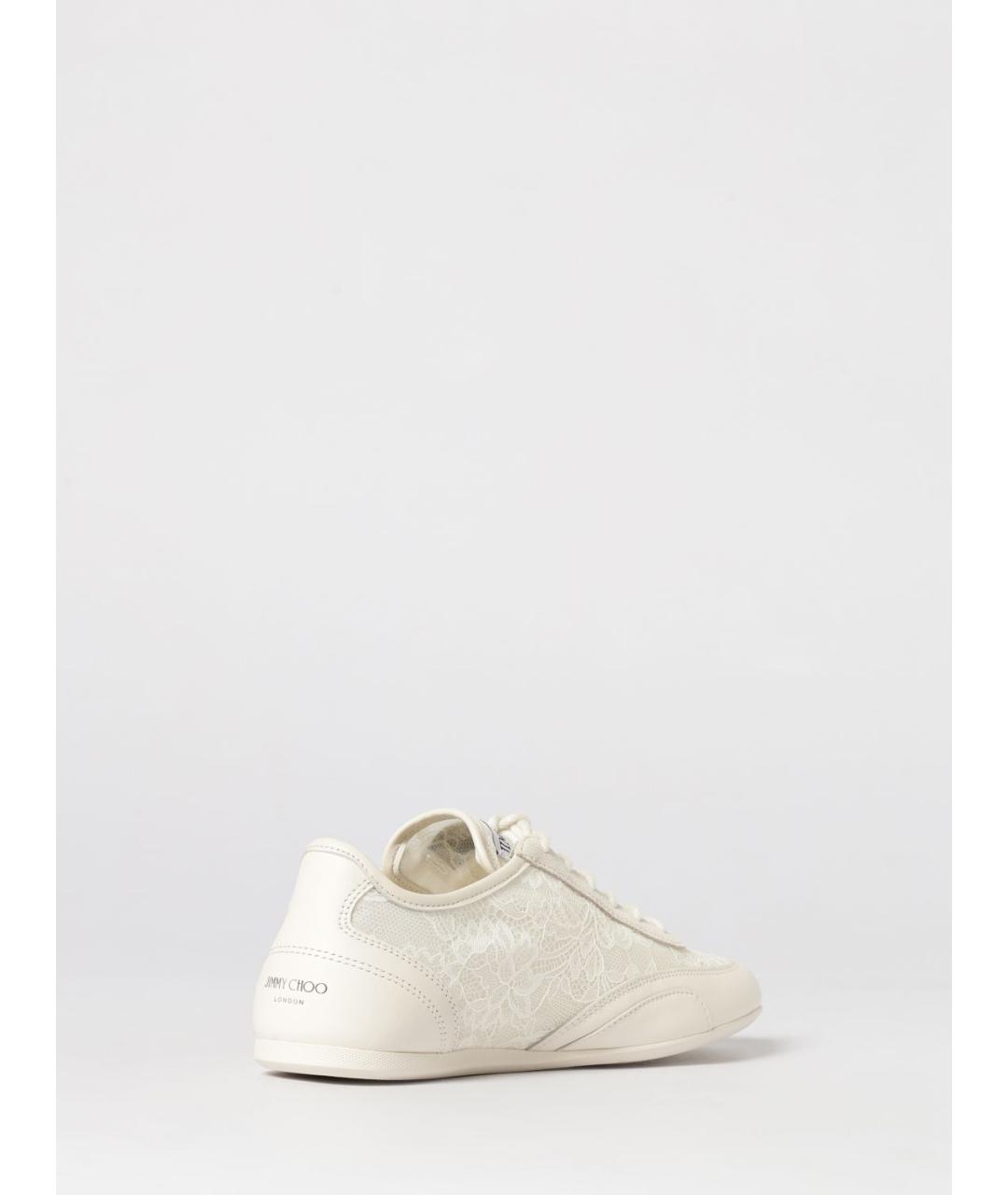 JIMMY CHOO Бежевые кроссовки, фото 3
